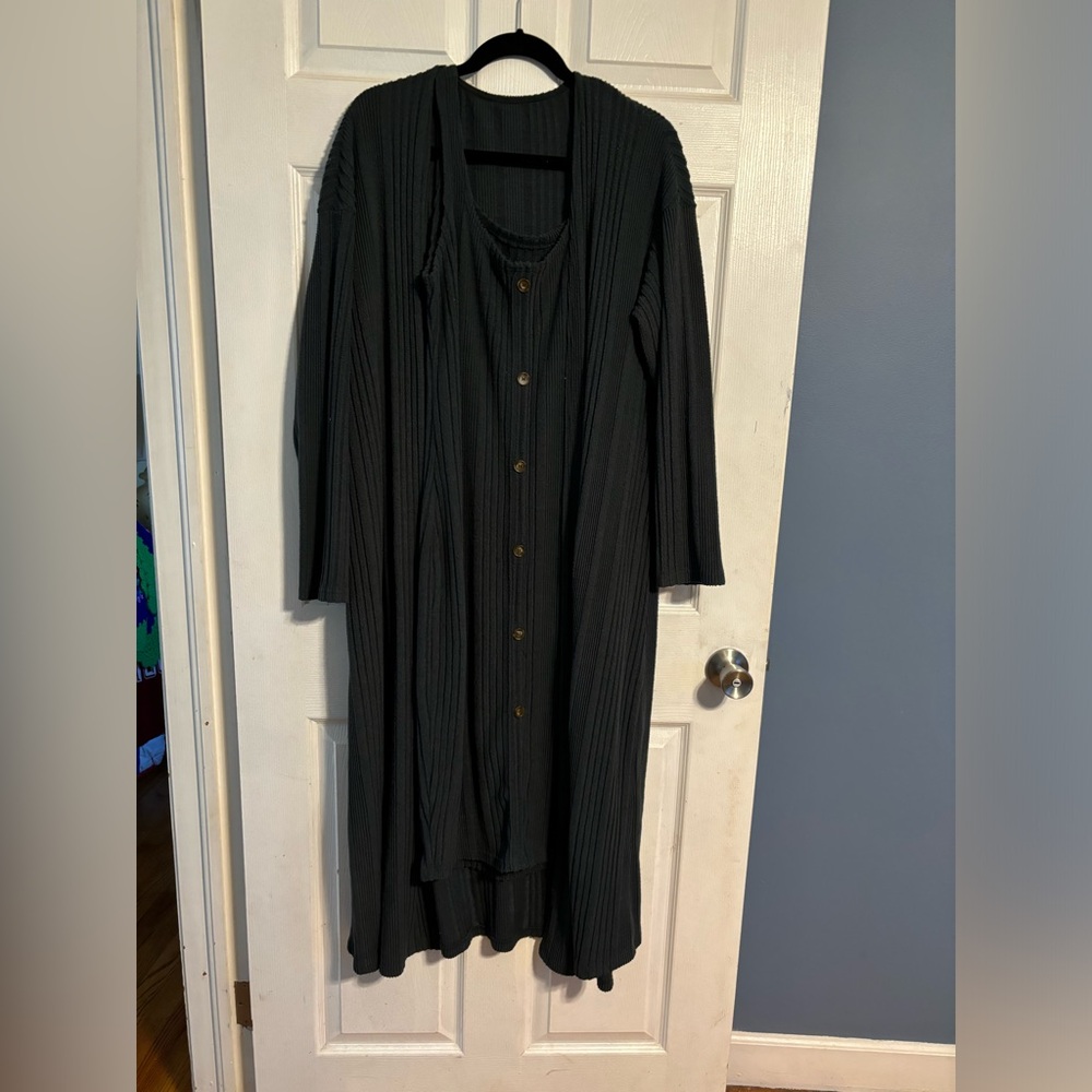 Dress with Cardigan